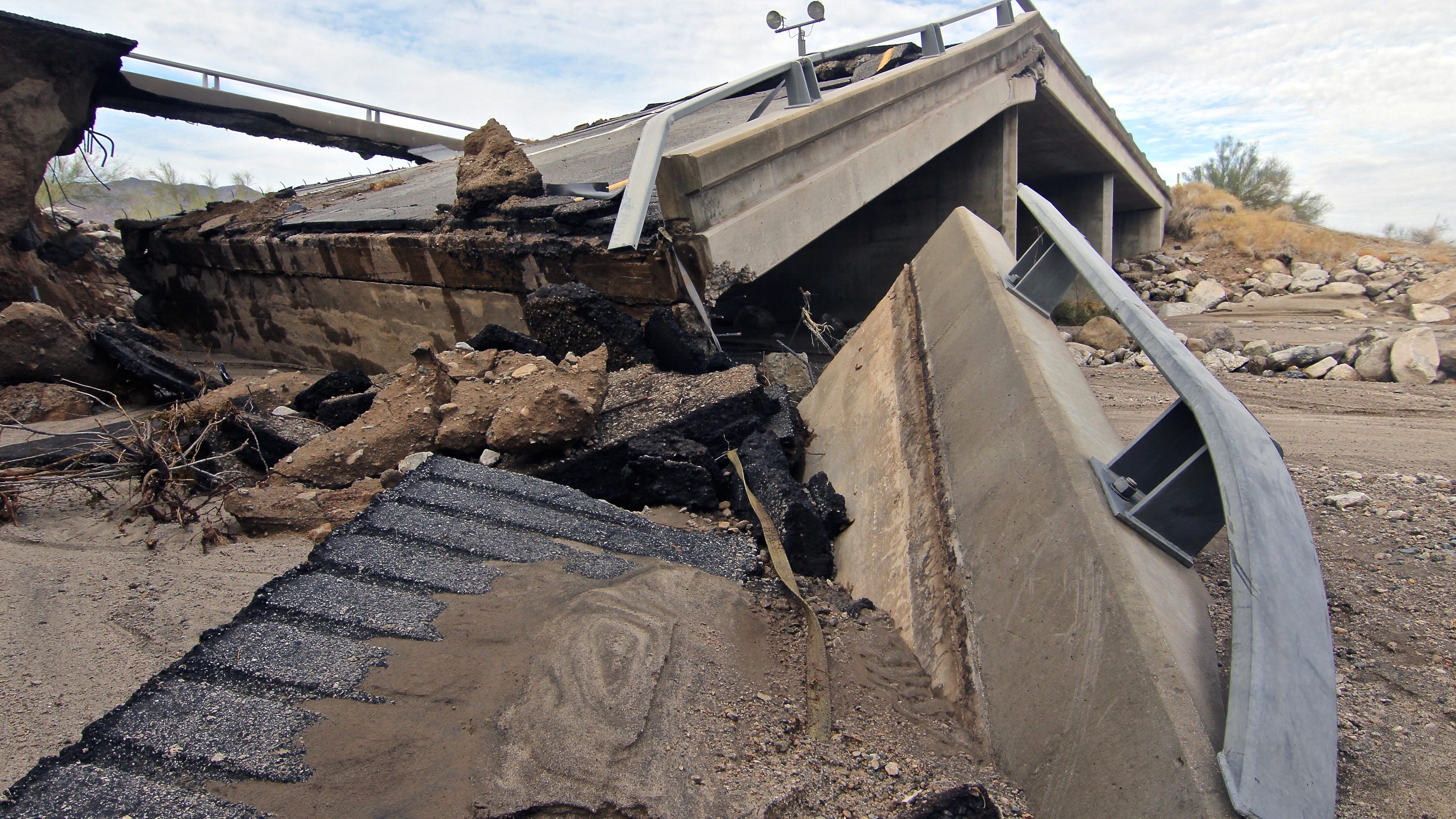 Collapsed California bridge earned 'A' rating just last year