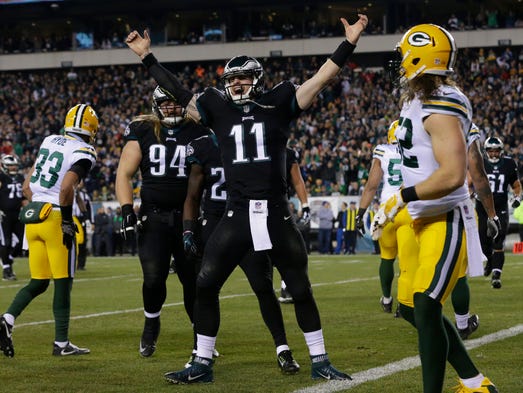 Green Bay Packers wide receiver Trevor Davis (11) celebrates