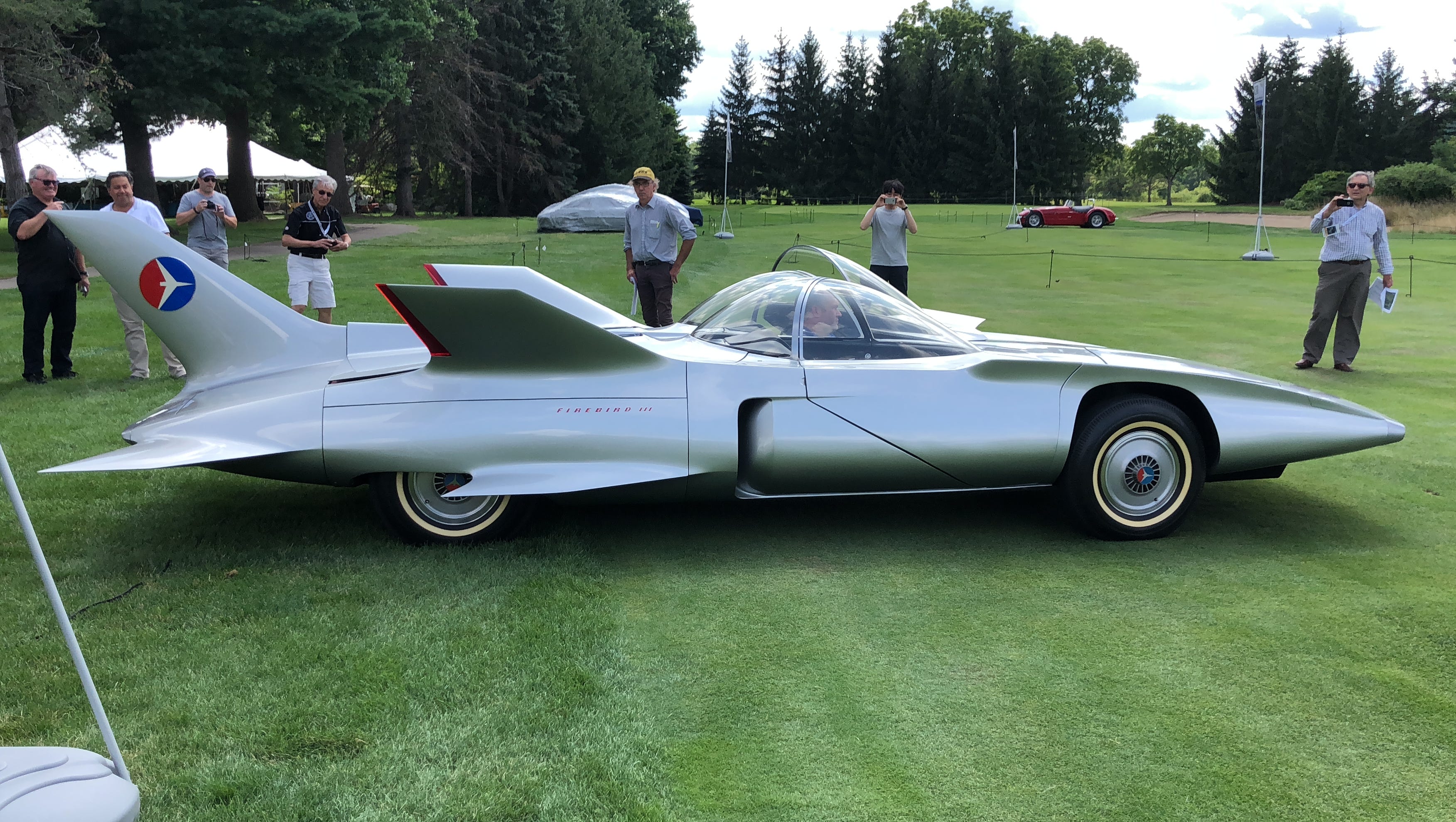 GM’s spaceage Firebird turbinecar concepts on display