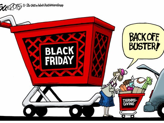 What stores are open on Thanksgiving Day?