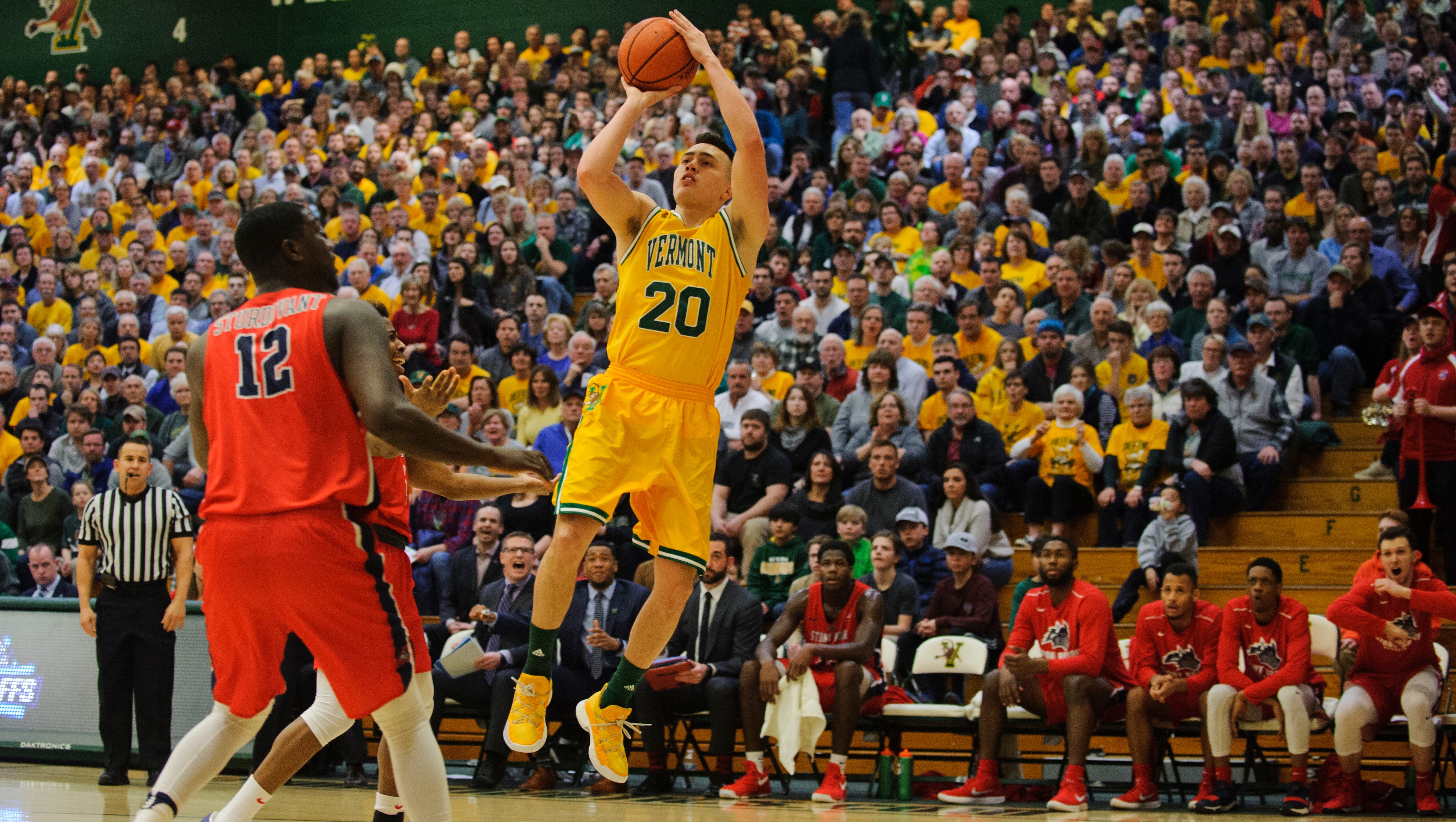 Uvm Men S Basketball Duncan Brothers Power Catamounts Past Stony Brook
