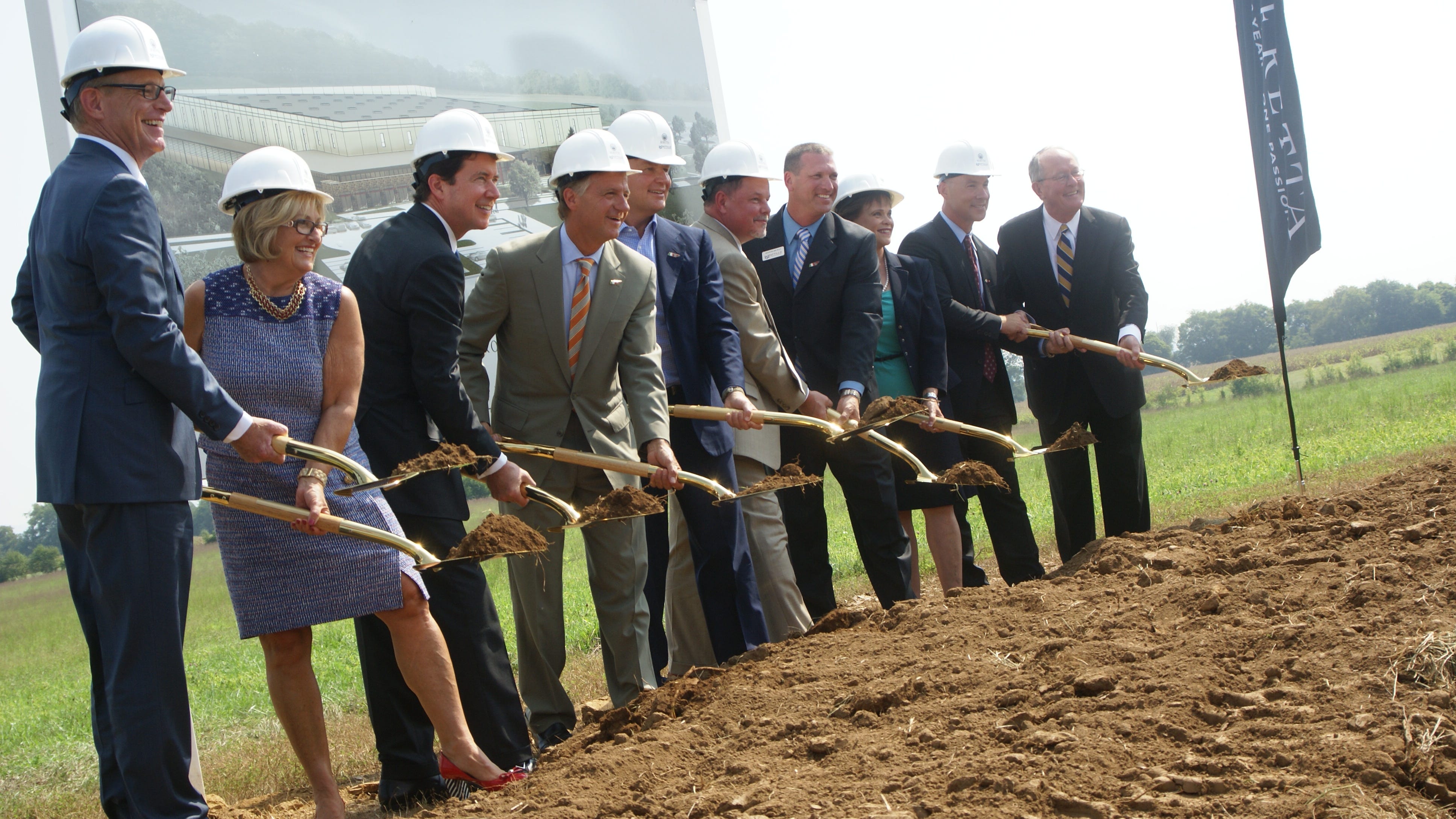 Beretta breaks ground on 45 million Gallatin plant