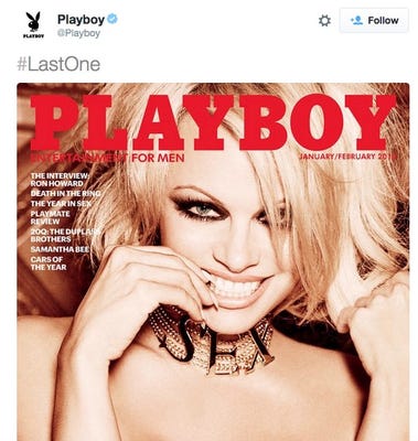 Final Playboy Cover James Franco Interviews Pamela Anderson
