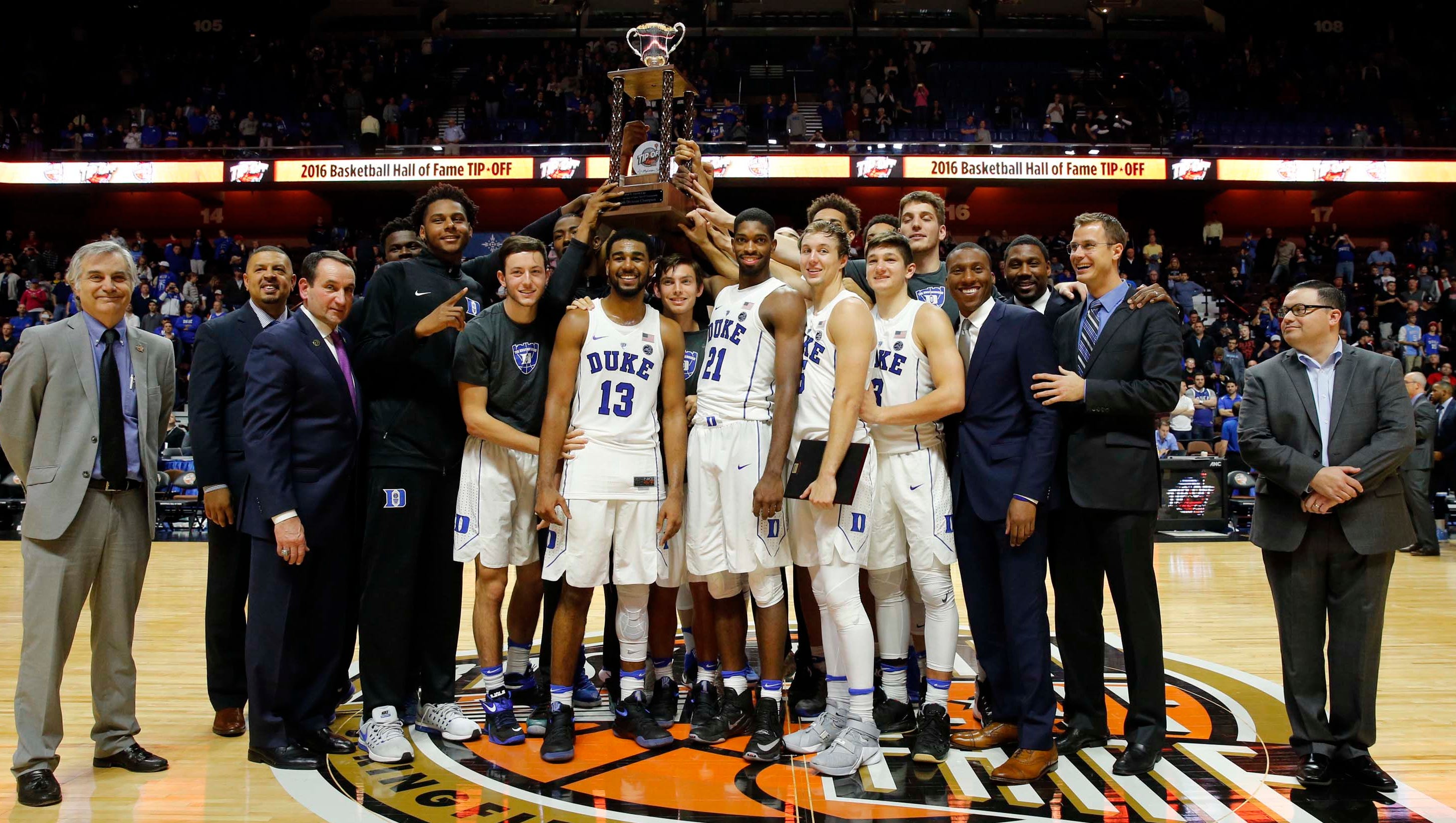 Top Ranked Duke Beats Rhode Island In Tip Off Tournament