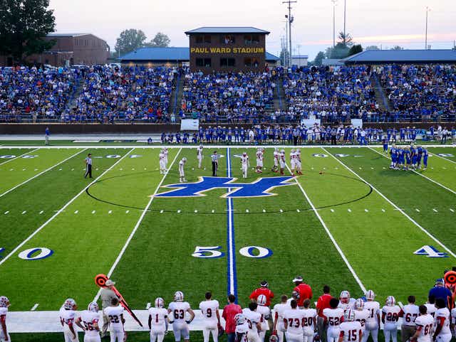 Huntingdon Football Opens New Turf Field With Shutout Of Mckenzie