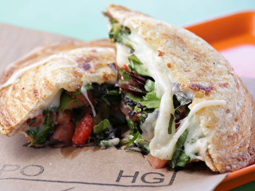 The fresh mozzarella sandwich at Zookz in Phoenix is