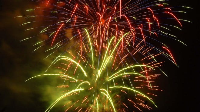 File photo of fireworks.