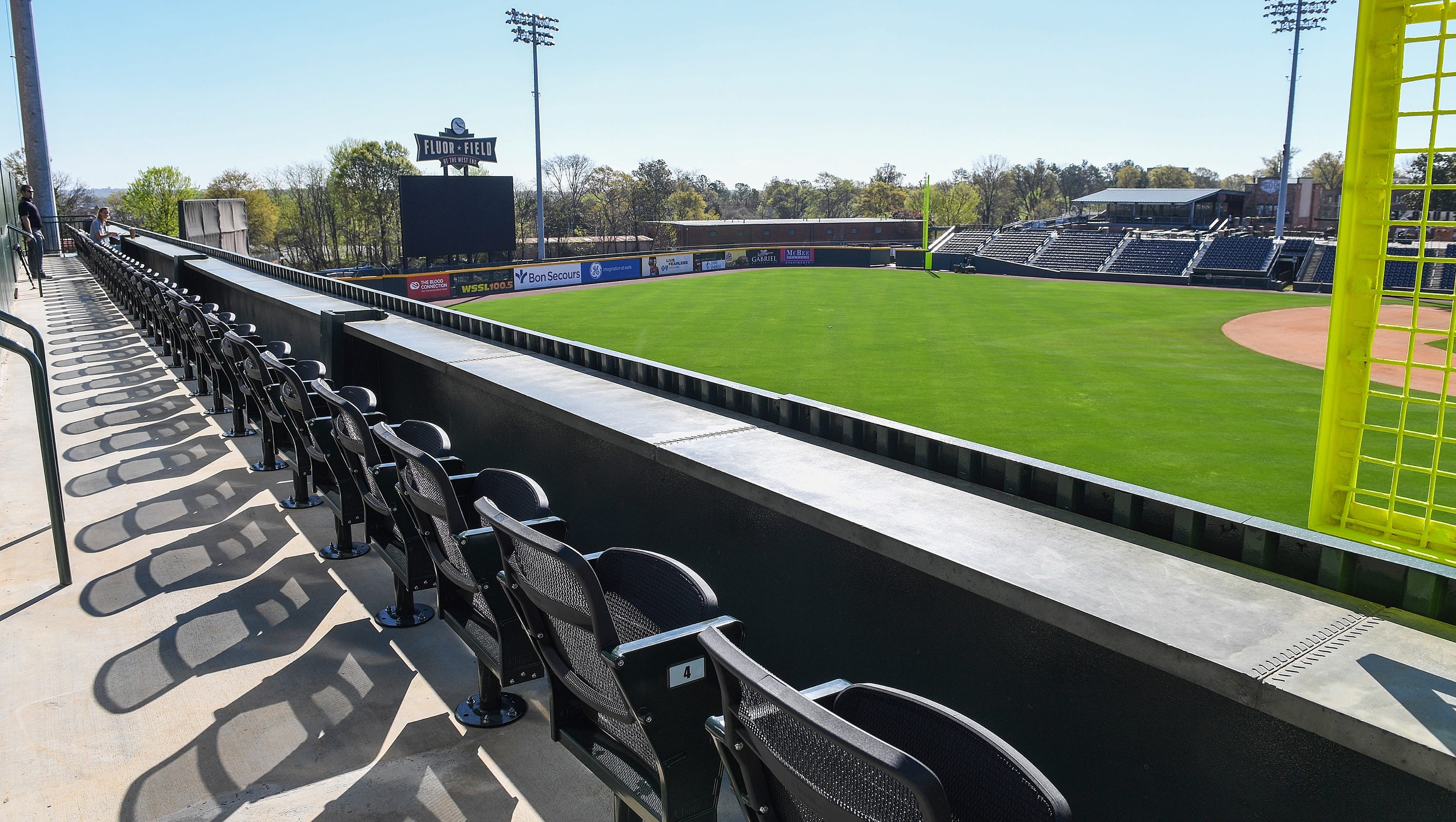 Greenville Drive Fluor Field Seating Chart