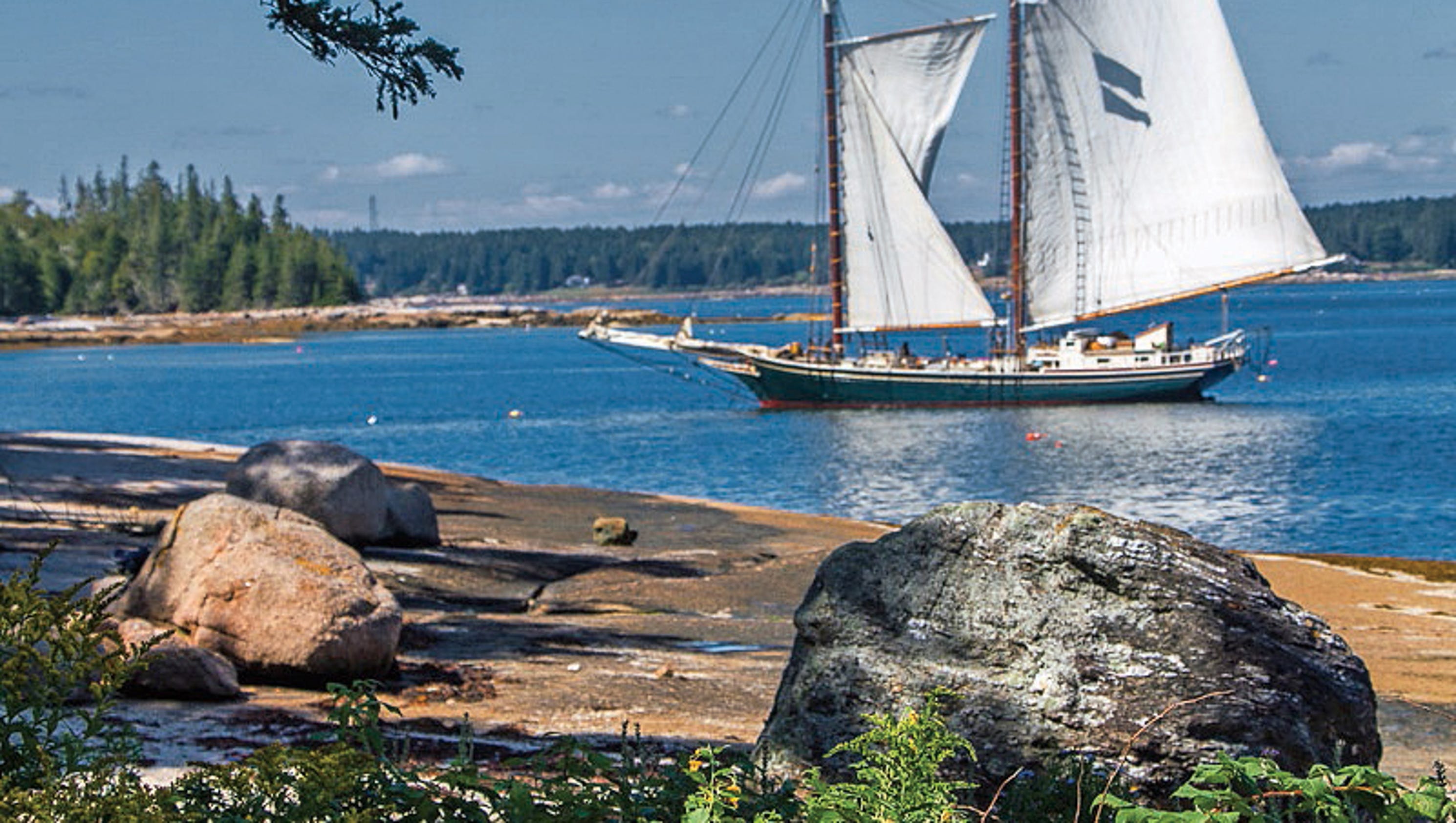 Maine windjammers let you dance with the wind