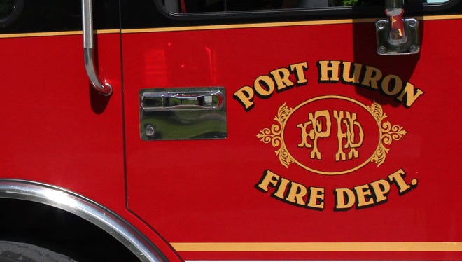 Port Huron firefighters helped two people whose kayak flipped.