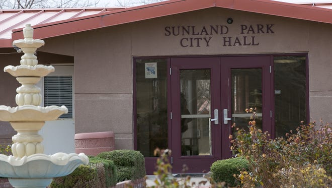 Pictured is the exterior of Sunland Park City Hall.