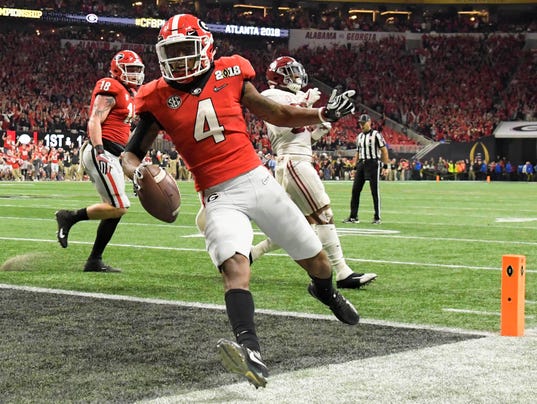 NCAA Football: CFP National Championship Game-Alabama vs Georgia