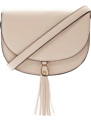 Saddle purse, $19.50, Forever21.com.