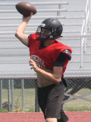 Junior quarterback Evan Cummins will fill the big shoes vacated by three-year starter Brian Alsobrooks.