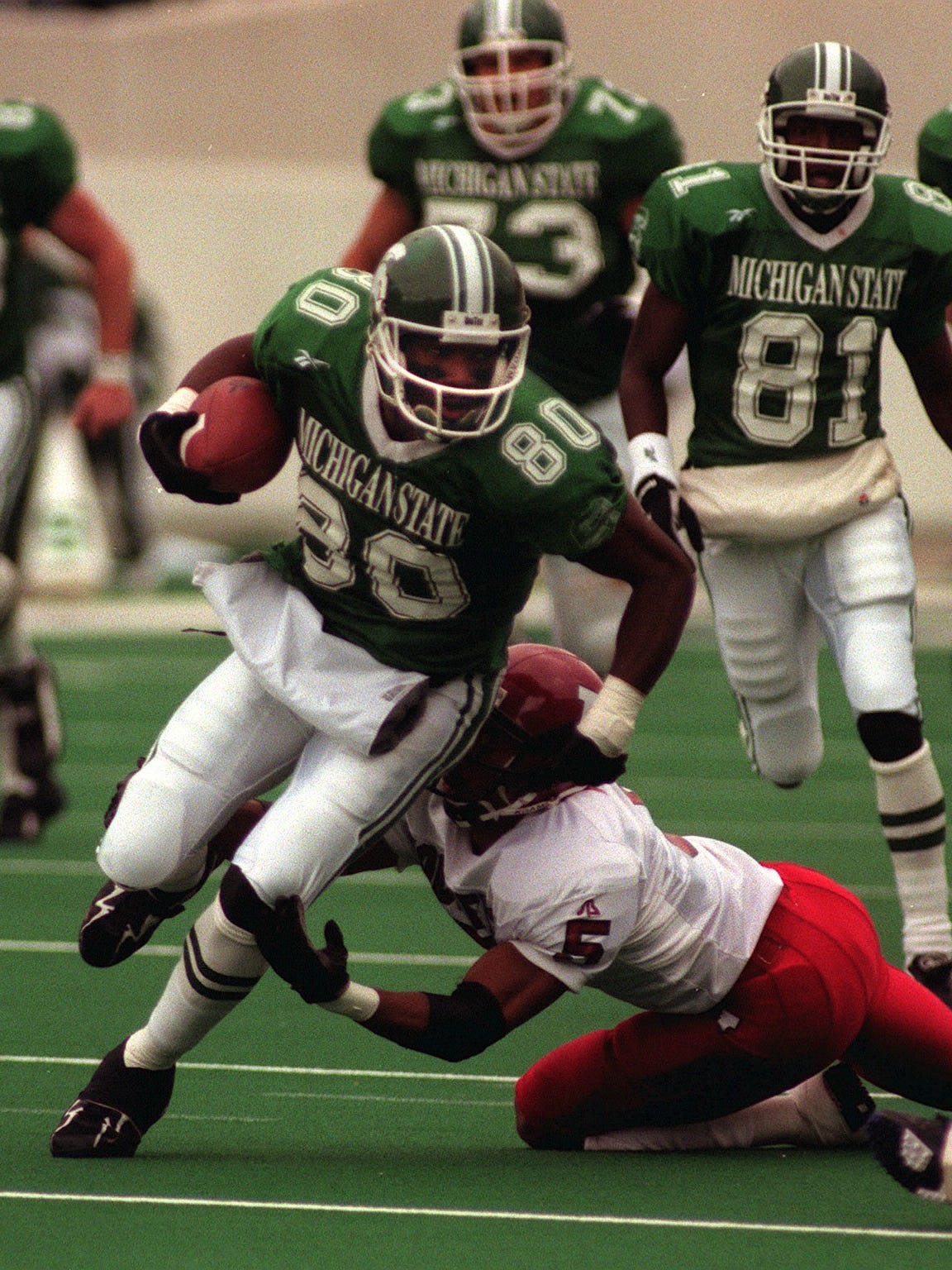 Who wore it best' at Michigan State: No. 80