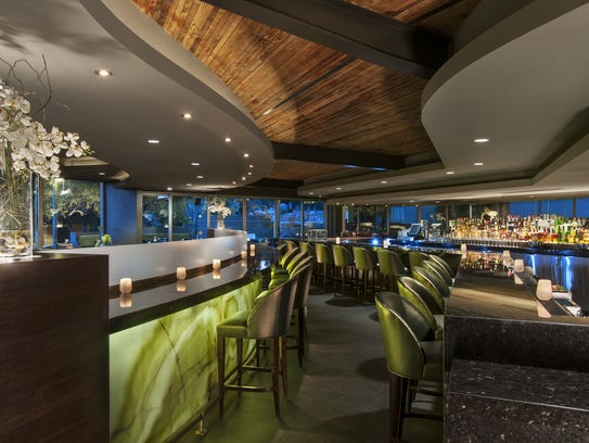 Interior of the Jade Bar at Sanctuary Camelback Mountain.