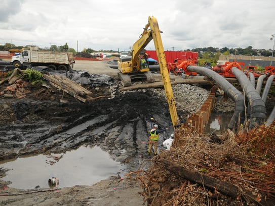 In 2009 the EPA cleaned out mercury-contaminated soil