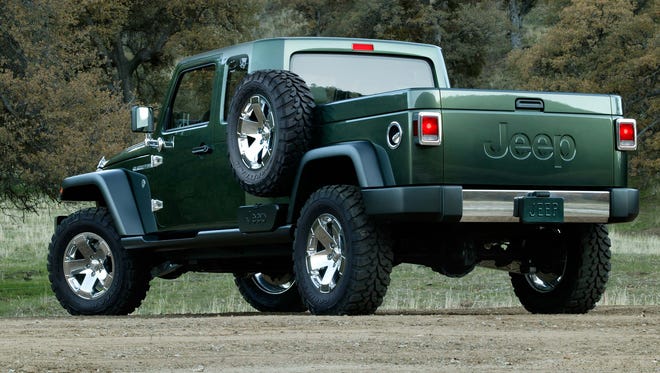 Concepts hint at look of Jeep Wrangler pickup