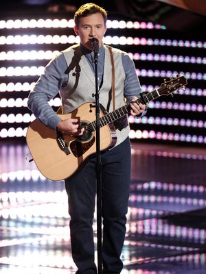 Gabe Broussard  enjoyed a successful audition Monday night on "The Voice."