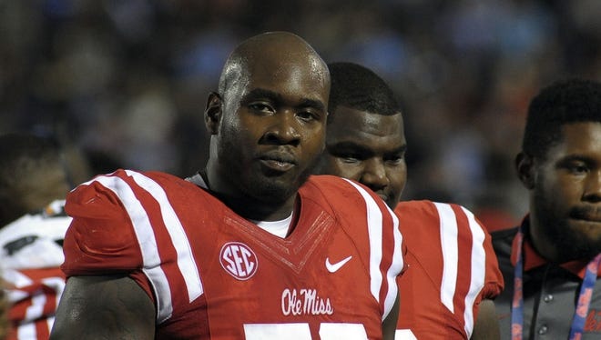 Ole Miss offensive tackle Laremy Tunsil.