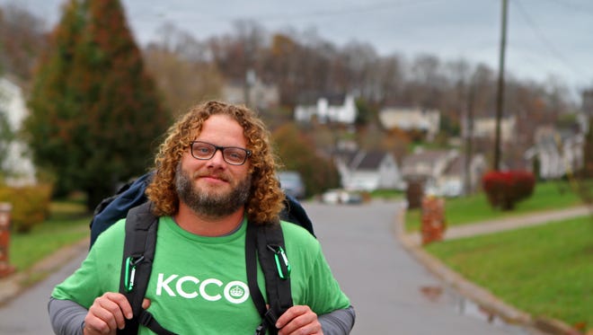 Seth Mayer of Clarksville is walking 1,000 miles to raise funds for a child who has brain cancer.