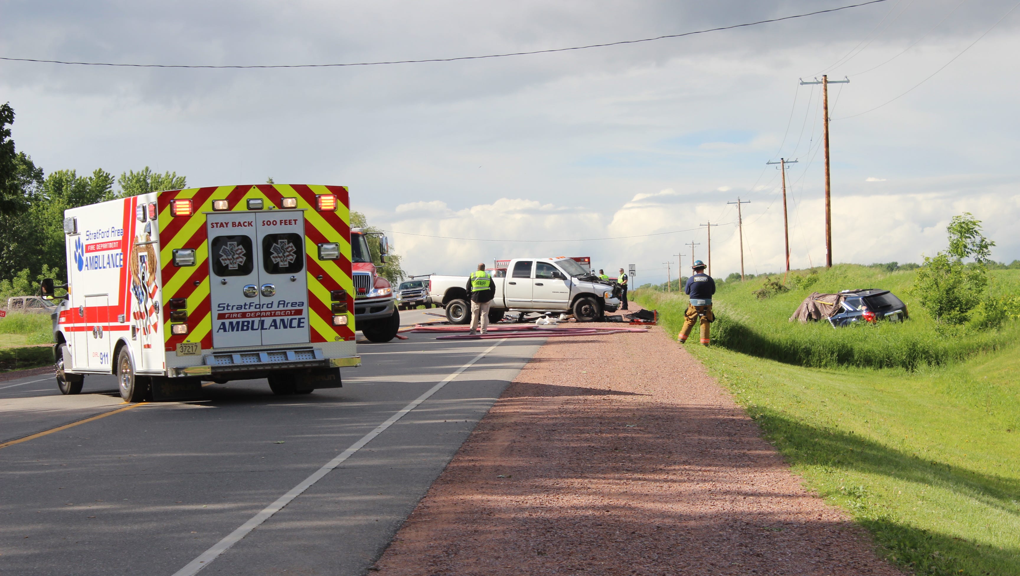 1 dead, 2 hospitalized in State 97 crash