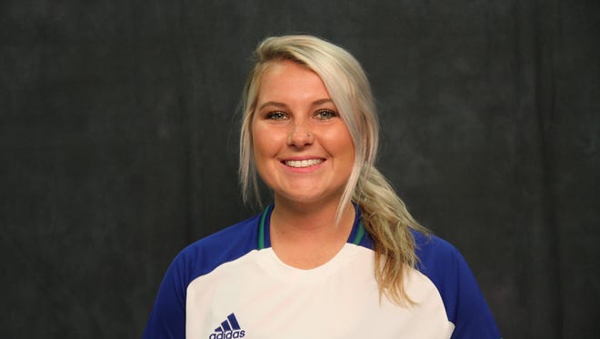 A&M-CC women's soccer player Brooke Erdmann