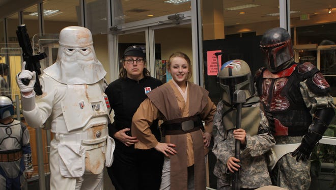 Star Wars characters, including storm troopers, bounty hunters and Jedi, are among the visitors most years at the annual Sci Fi and Fantasy Expo held at the Clarksville-Montgomery County Public Library.