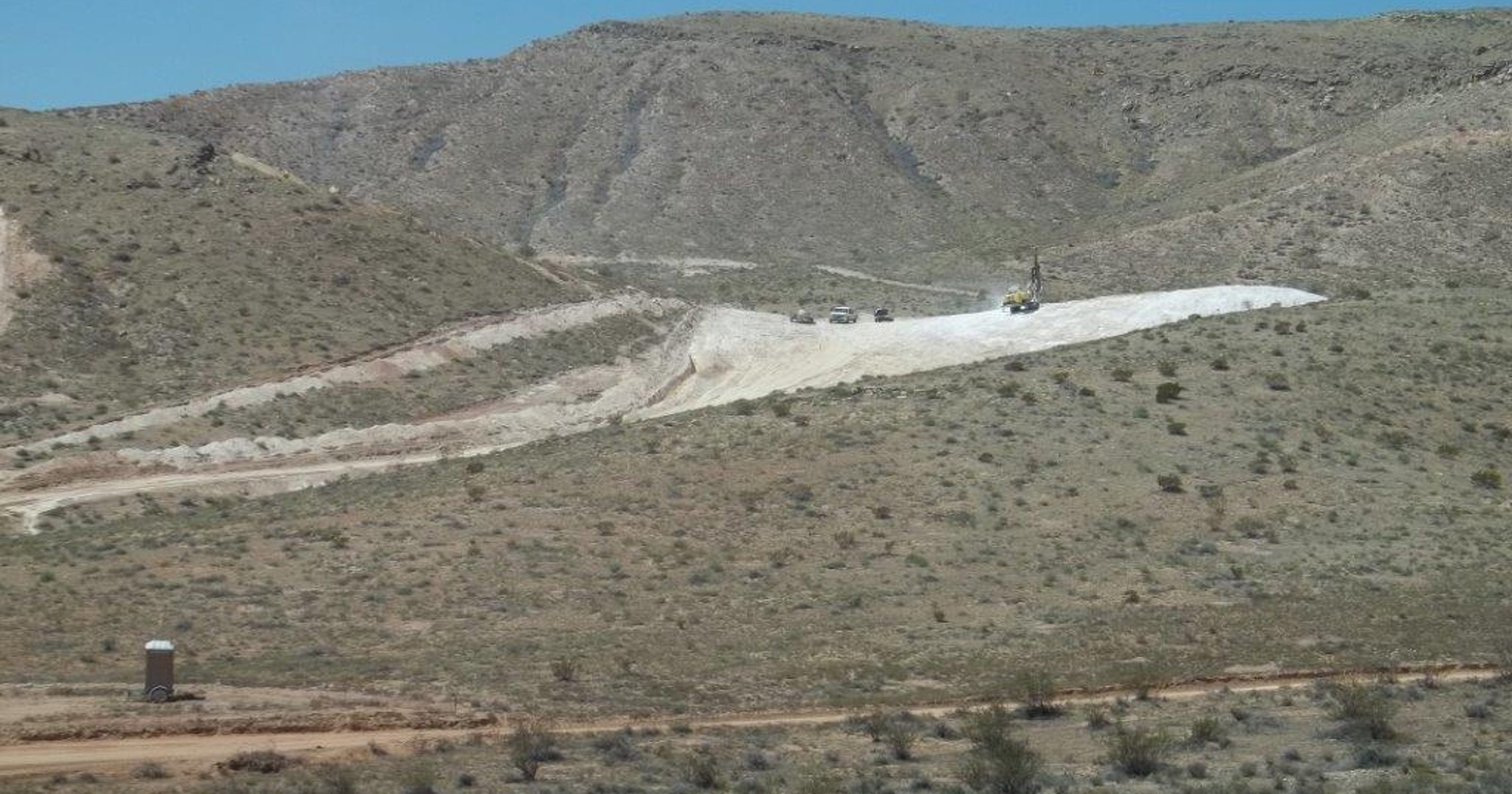 Operations move ahead at gypsum mine
