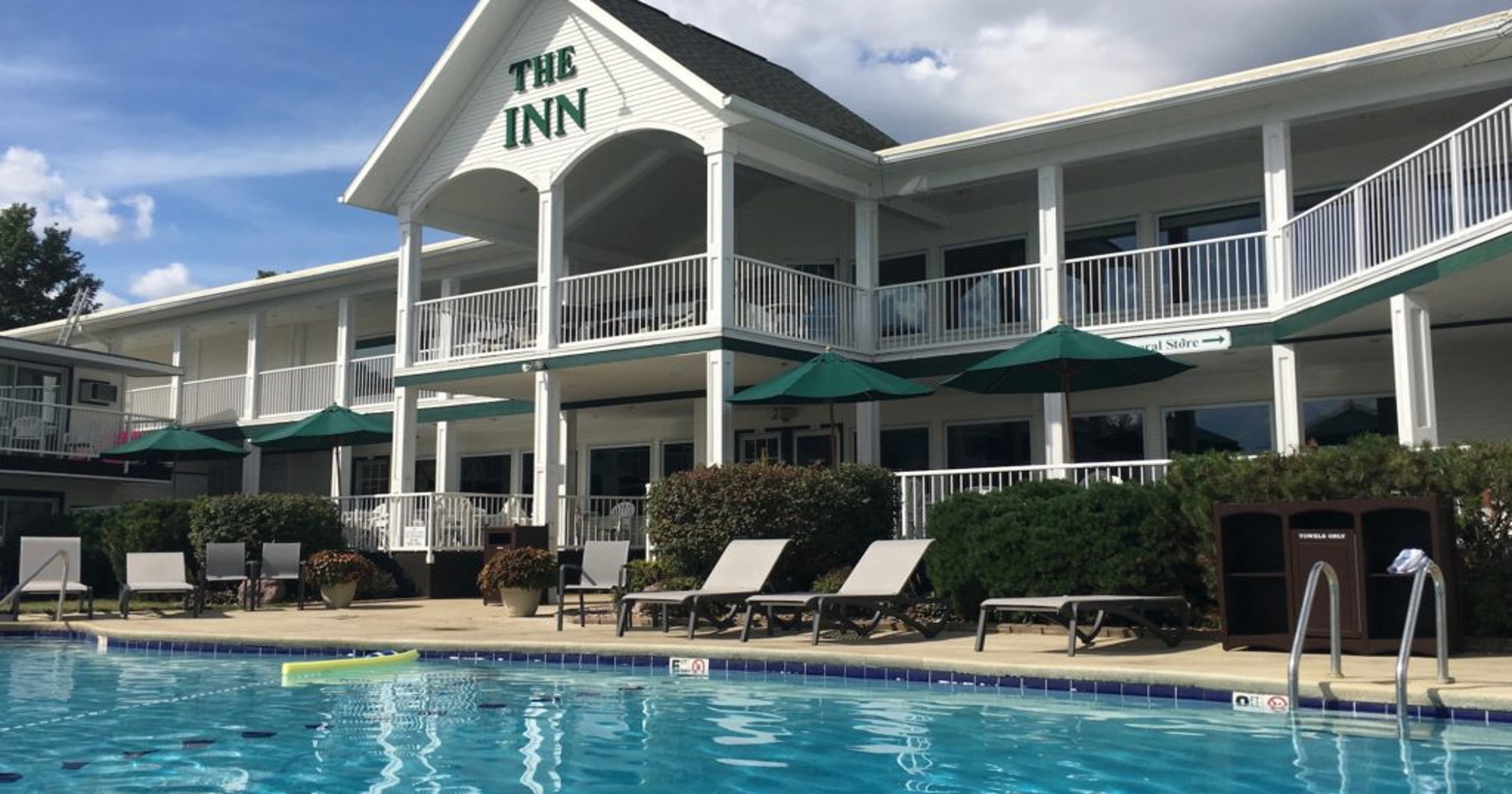 The historic Inn at Okoboji is going on the auction block next month.