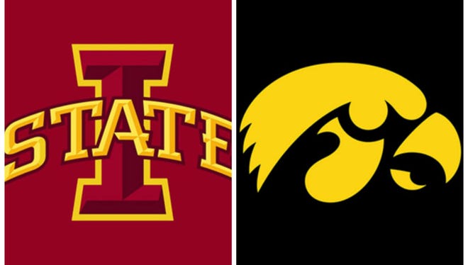 Iowa State, Iowa logos