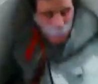 A man is shown in a Facebook Live video that was streamed of a victim allegedly  being tortured.