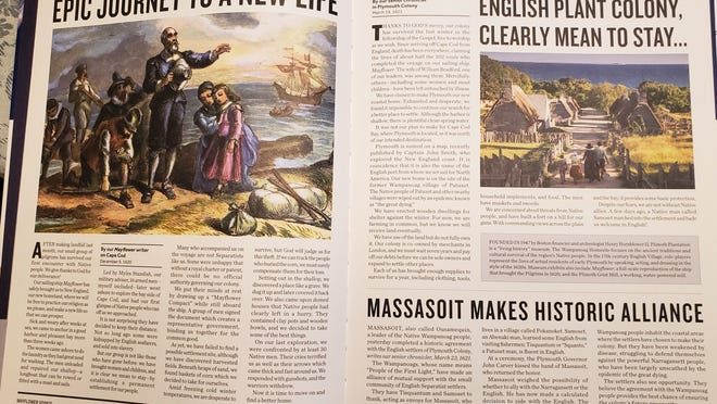 The Pilgrim legacy is also covered in "The Massachusetts Chronicles."