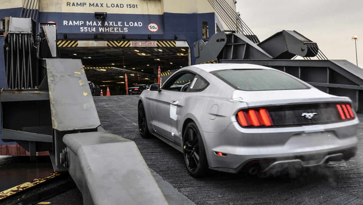 U S Rings Up Car Exports Despite Strong Dollar