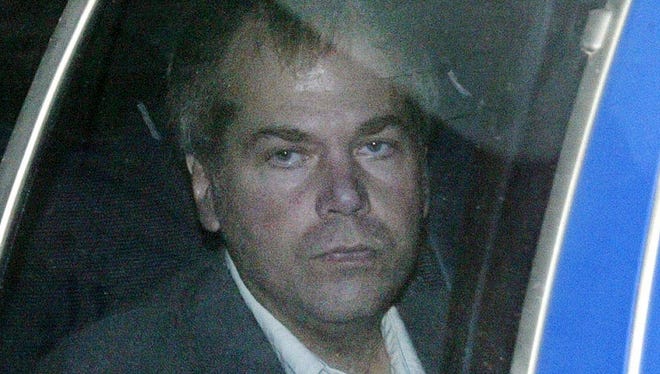 John Hinckley Jr. arrives at U.S. District Court in Washington on Nov. 18, 2003.