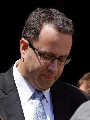 Former Subway pitchman Jared Fogle leaves the Federal Courthouse in Indianapolis Aug. 19 following a hearing on child-pornography charges. Fogle agreed to plead guilty to allegations that he paid for sex acts with minors and received child pornography in a case that destroyed his career at the sandwich-shop chain and could send him to prison for more than a decade.