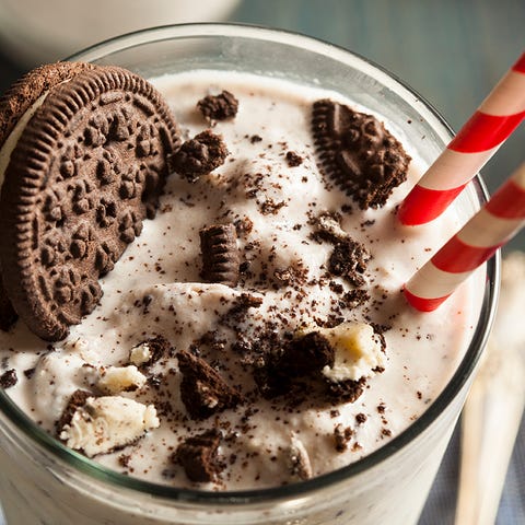 A milkshake -- or just a shake -- is a cold...