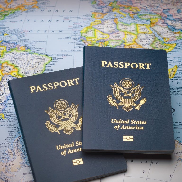 28. Americans like to travel     The number of U.S. passports issued in 2021 totalled 15.5 million.
