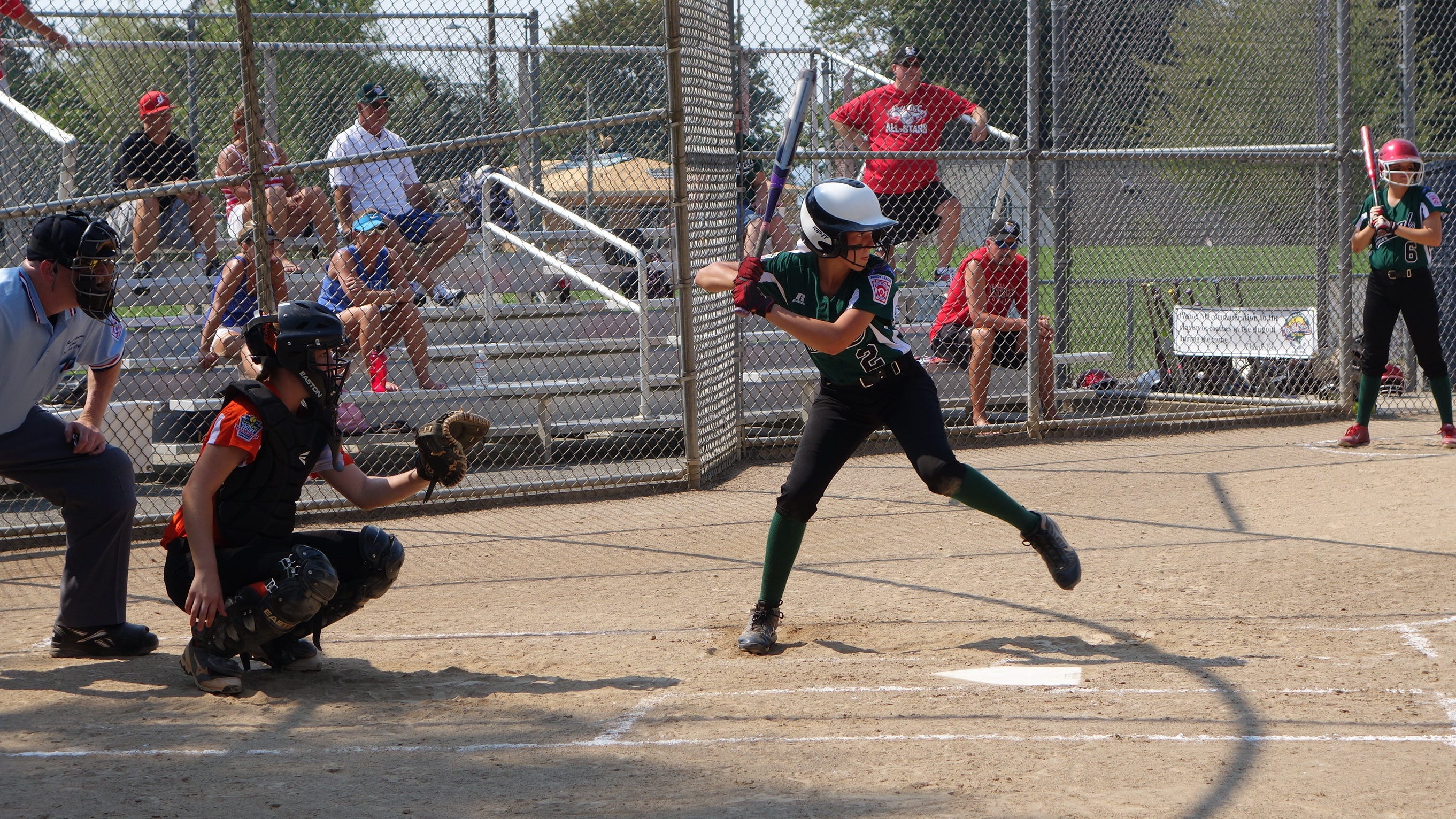 Jeff falls in Junior League softball World Series