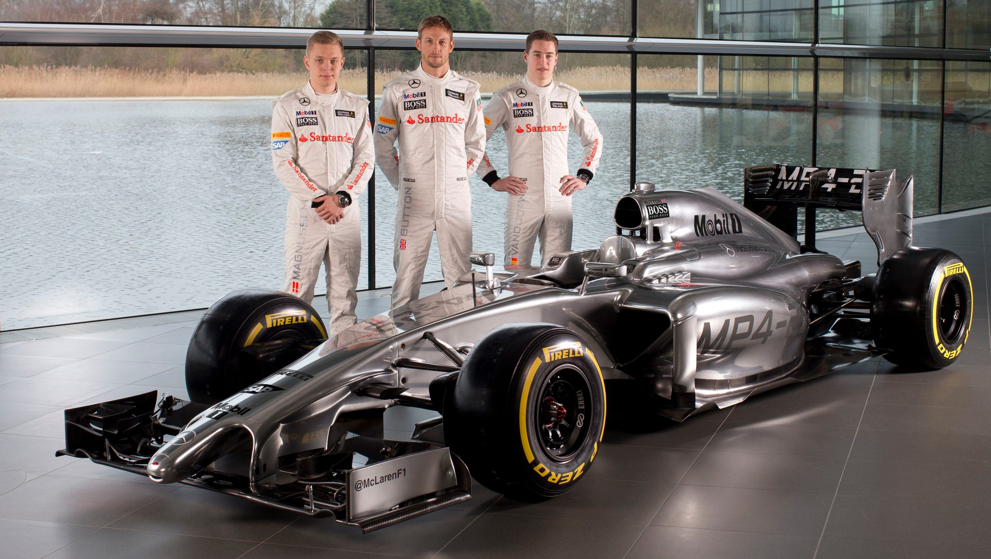 McLaren unveils new Formula One car