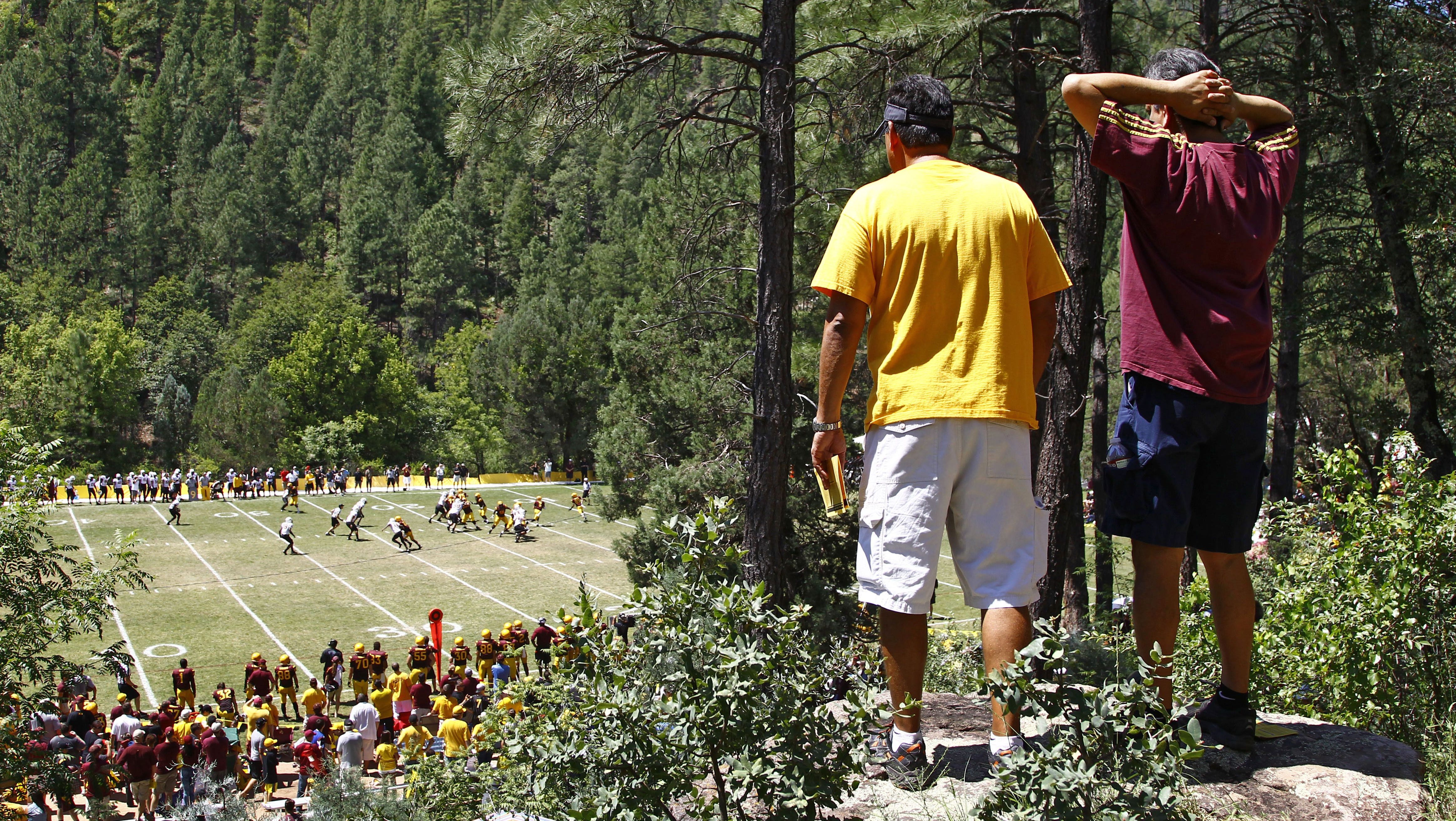 ASU announces Camp Tontozona practice dates