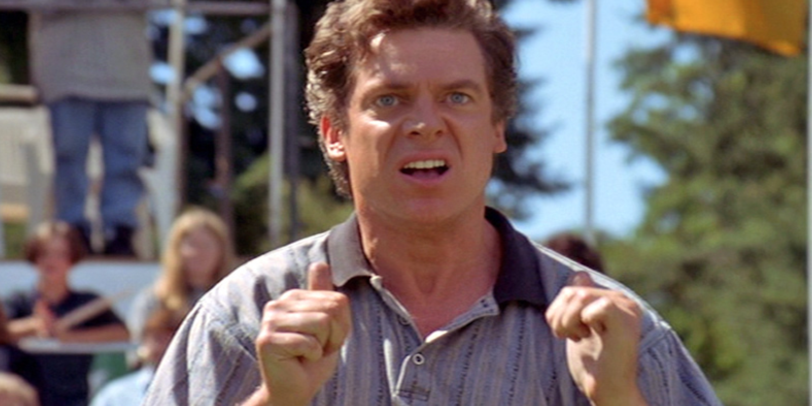 'Happy Gilmore' bad guy character Shooter McGavin visits Fort Myers Miracle game