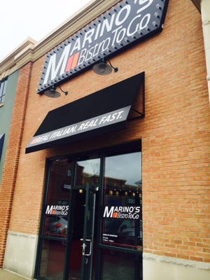 Marino's Bistro to Go opened last spring in Marketplace at Garden State Park in Cherry Hill. It is the company store, from which other franchises such as the one in Camden will grow.