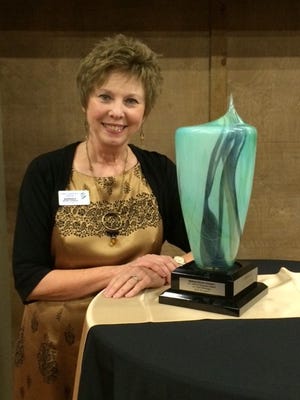The Child Advocacy Center surprised Executive Director Barbara Brown-Johnson with the Dr. John P. Ferguson Award for Child Advocacy at the agency’s annual Think Small-Go Big Dinner on Friday.
