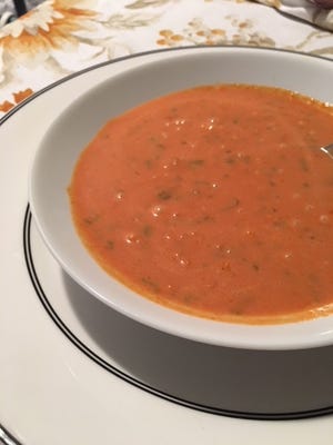 Tomato Bisque, part of Soup Club at Marc's Cheesecake