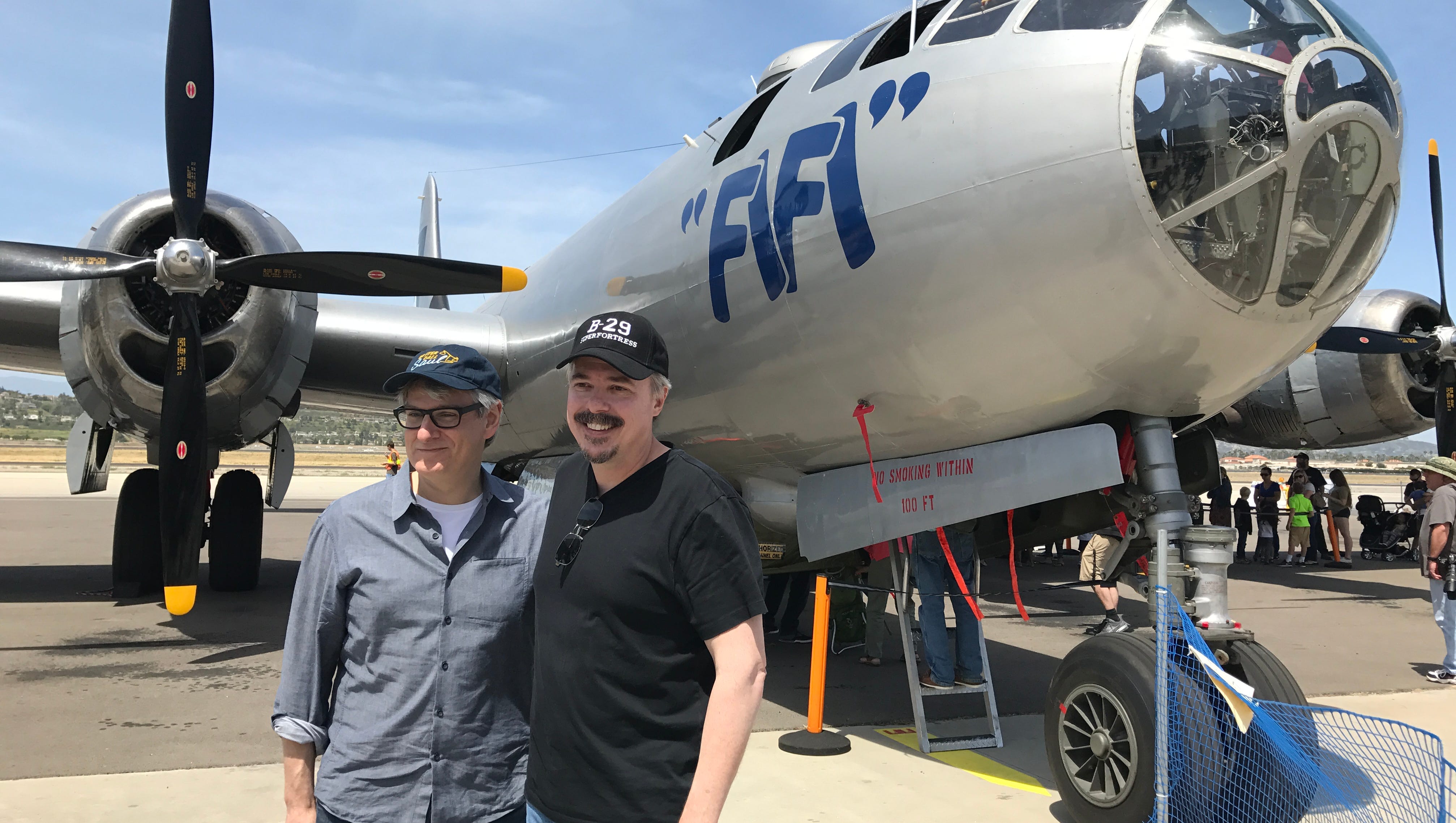 Better Call Saul Cast Visit Wwii Bomber In Camarillo
