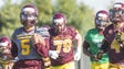 QB Manny Wilkins (5) of ASU practice with his teammates