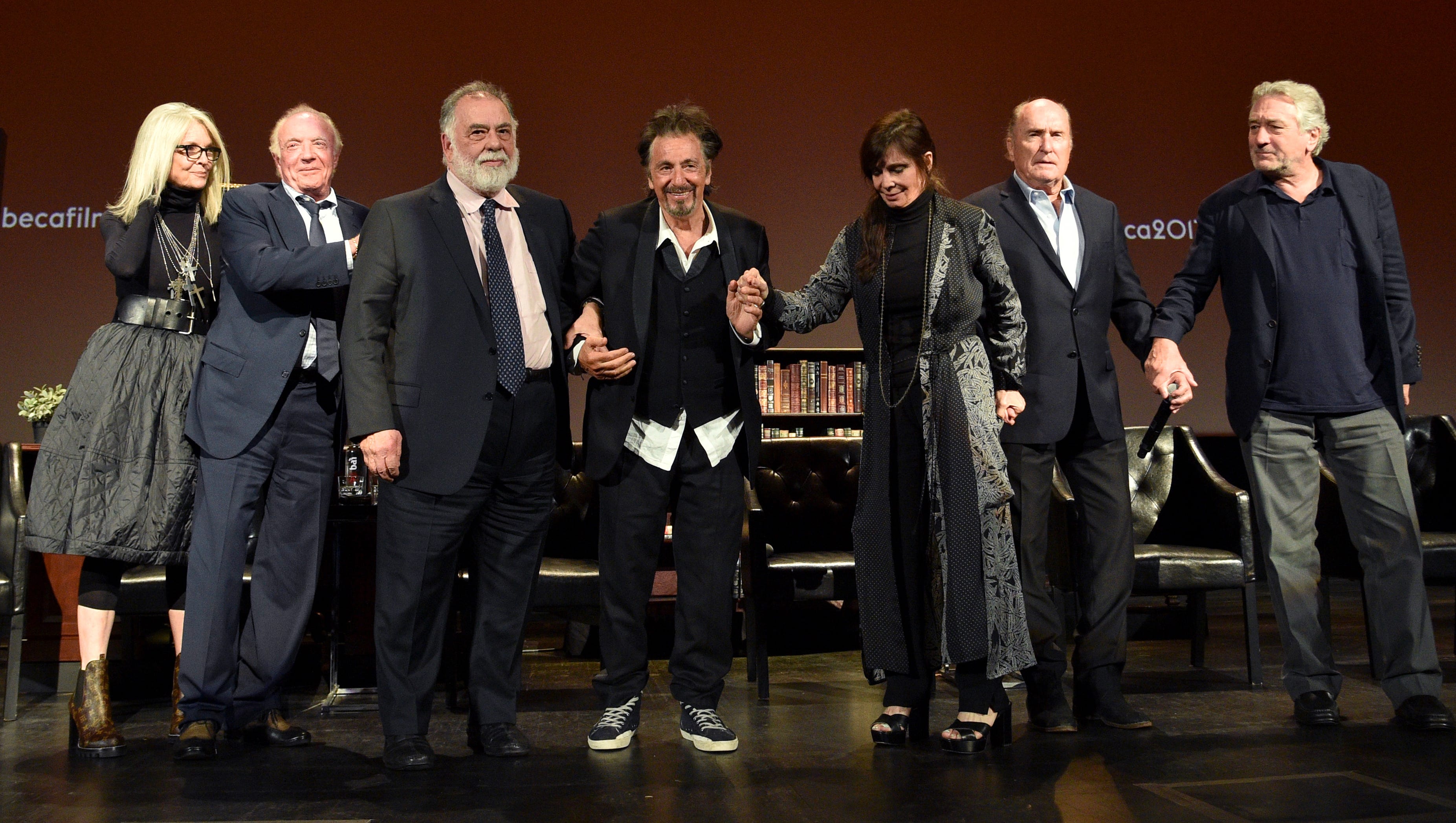 'Godfather' cast reunites with Francis Ford Coppola at Tribeca Film Fest