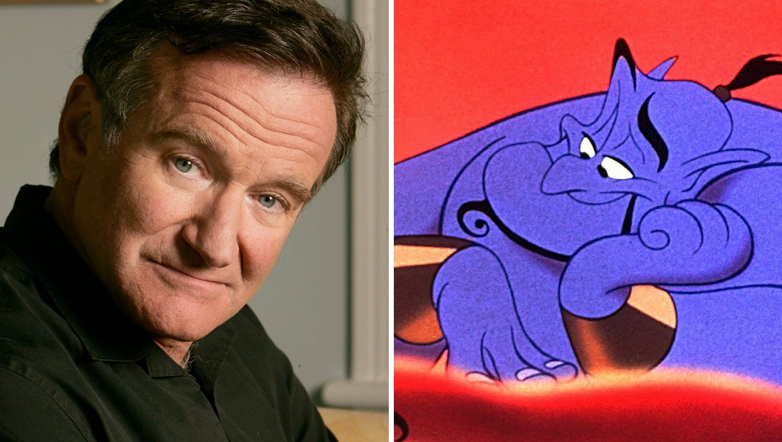 Watch unreleased outtakes of Robin Williams' 'Aladdin' Genie