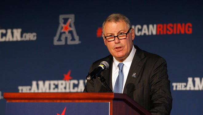 American Athletic Conference Commissioner Mike Aresco.